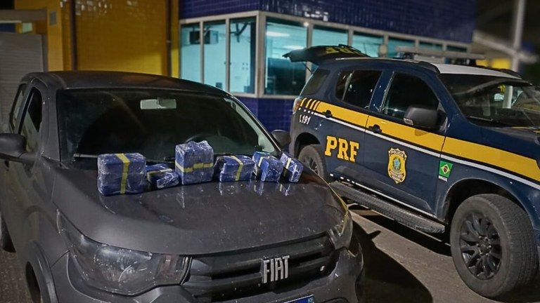São Cristóvão/SE: Casal é preso transportando droga na BR-101
