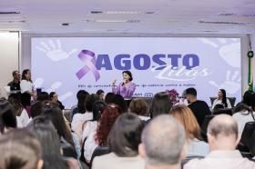 Prefeitura de Aracaju realiza lançamento da campanha Agosto Lilás com ação para servidores municipais
