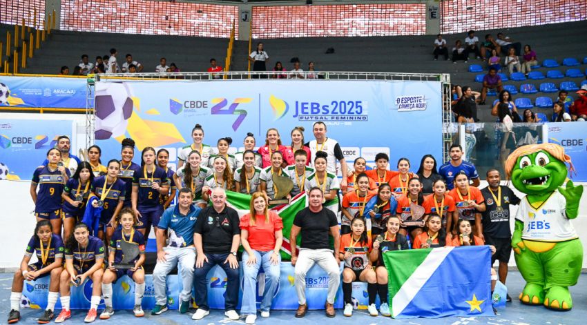 Sergipe encerra JEBs sub-18 de futsal feminino com emoção, acolhimento e orgulho