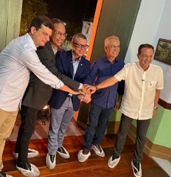 Ao lado do grupo político de Marcos Santana, governador Fábio Mitidieri anuncia que vai despachar um dia por mês em São
