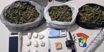 Mulher é presa suspeita de tráfico de drogas em Boquim