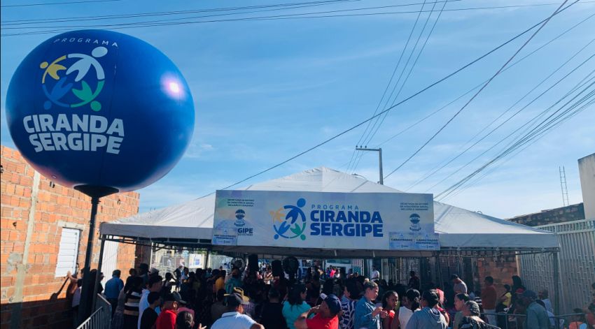 Programa Ciranda Sergipe leva cidadania, saúde e inclusão produtiva a Tomar do Geru
