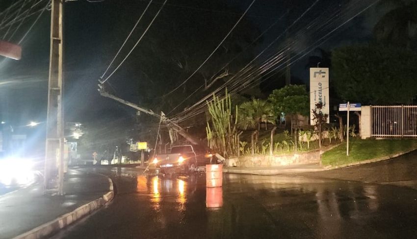 ENERGISA REGISTRA 159 OCORRÊNCIAS DE COLISÃO EM POSTE ESTE ANO; ABRIL E JUNHO REGISTRARAM MAIS OCORRÊNCIAS