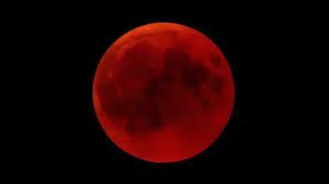 Lua de sangue: eclipse lunar total ocorre neste domingo