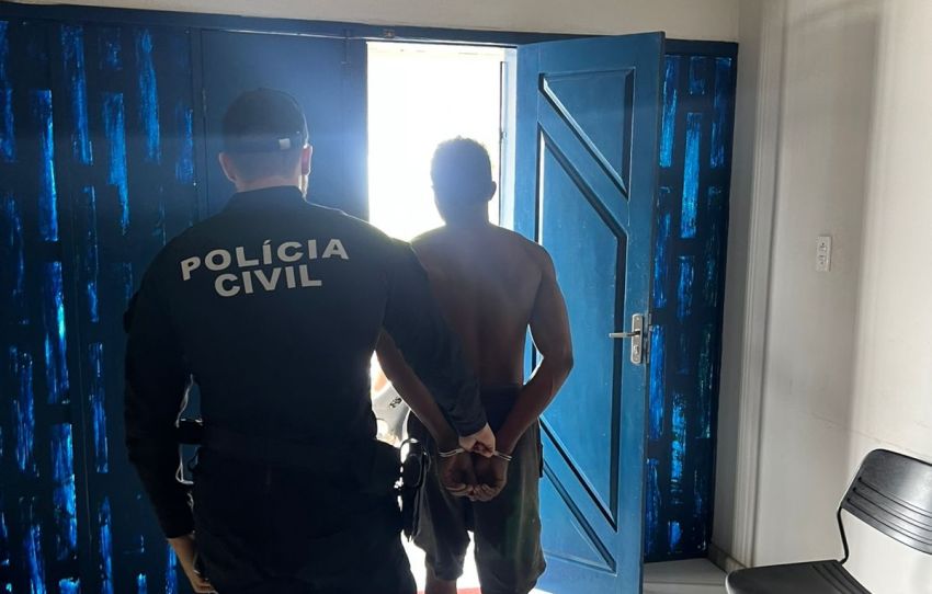 Polícia Civil cumpre mandado de prisão contra investigado em homicídio que vitimou pastor em São Domingos