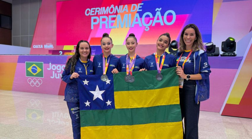 Ginástica rítmica garante quatro medalhas para Sergipe nos Jogos da Juventude