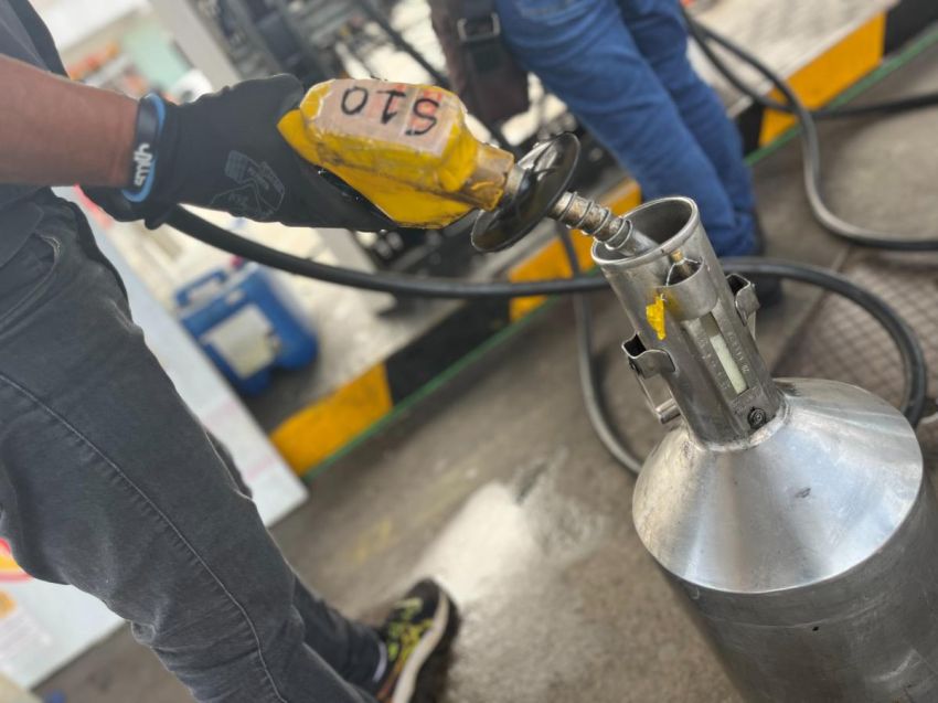 Seis bombas de combustíveis são interditadas pelo ITPS durante operação