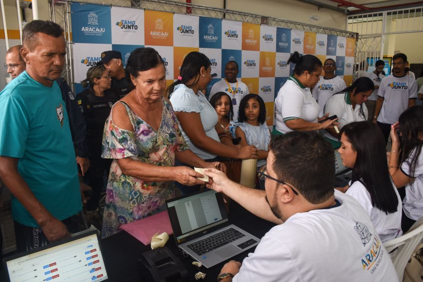 Tamo Junto Aracaju: 2ª edição traz ampliação de serviços e mais de 1.900 atendimentos no bairro Industrial