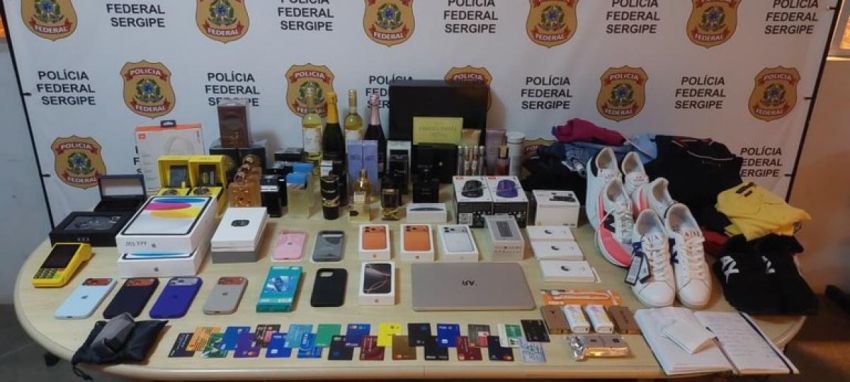 Polícia Federal prende duas pessoas por contrabando no Aeroporto de Aracaju
