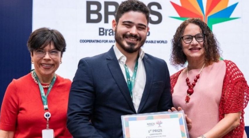Empreendedor sergipano apoiado por programa do governo vence prêmio do Brics