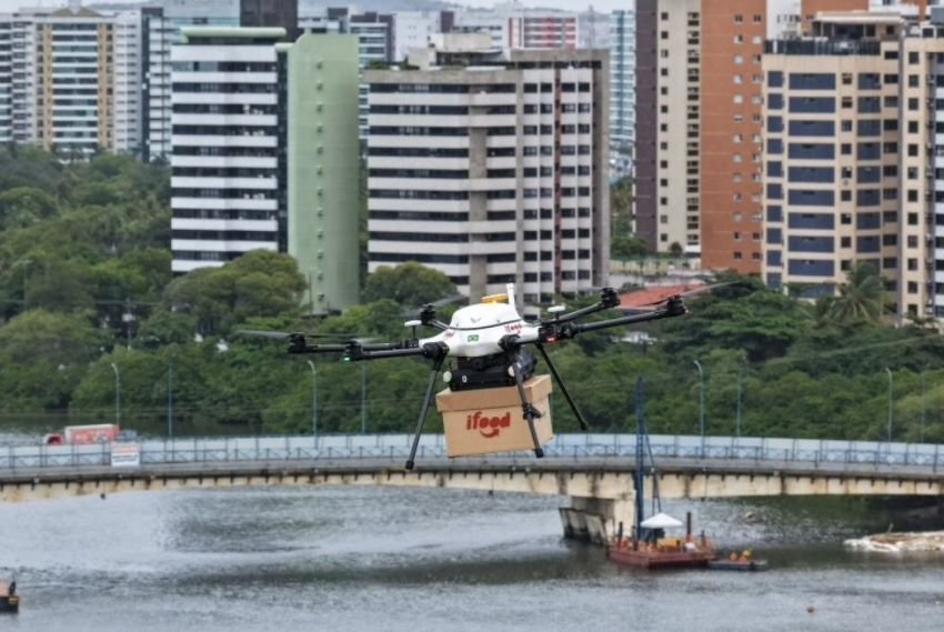 Aplicativo de Delivery inicia entregas por drones em Sergipe