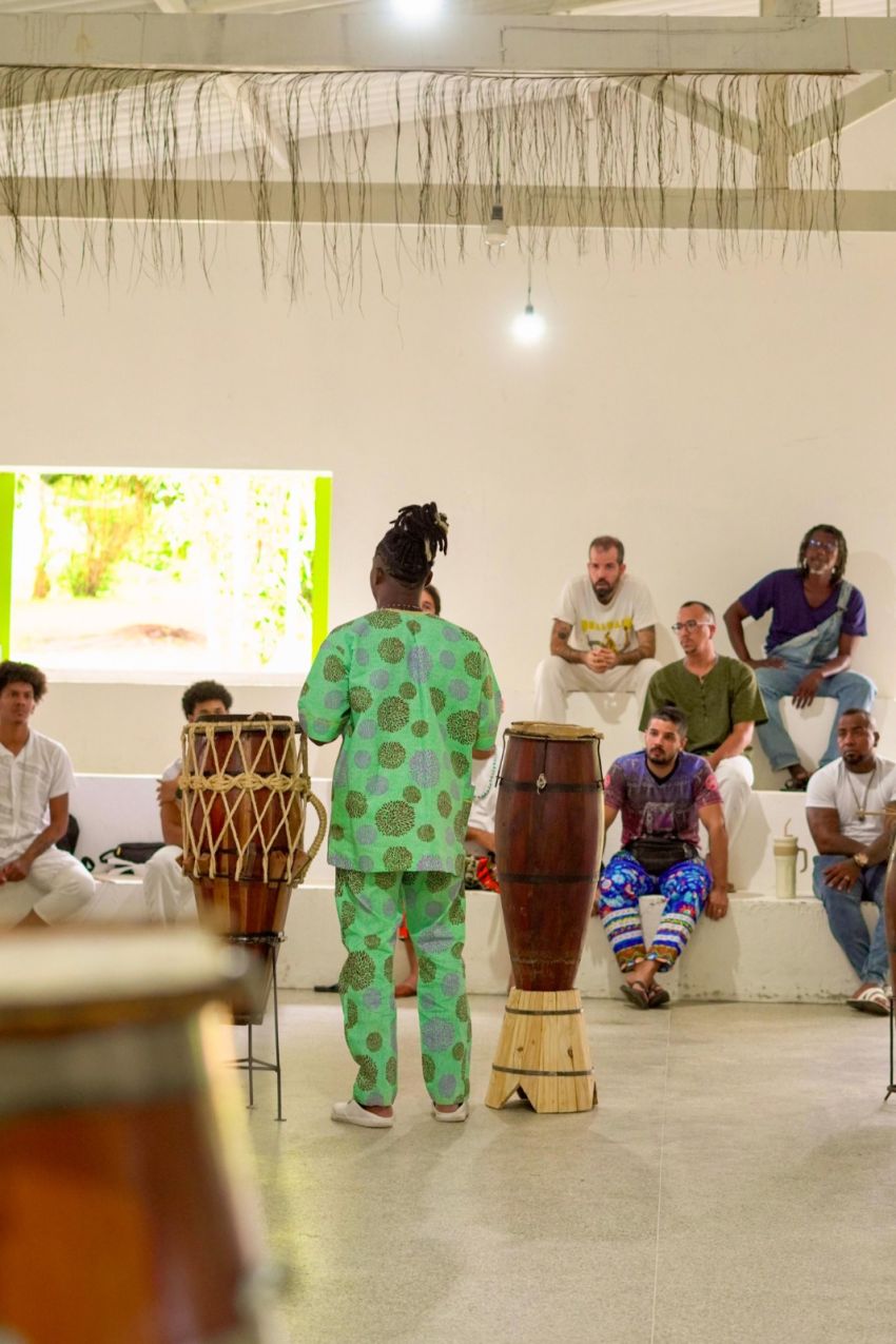 Oficina de toques percussivos terá culminância com apresentação pública em frente à Igreja Rosário dos Homens Pretos