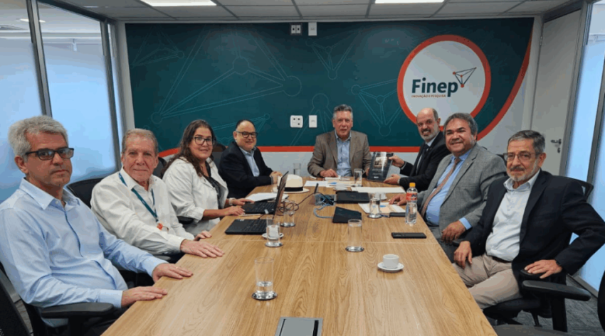 Alta gestão da Unit visita nova presidência da Finep