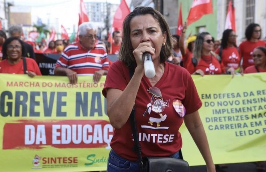 Professores da rede estadual divulga paralisação em Sergipe na segunda (13)