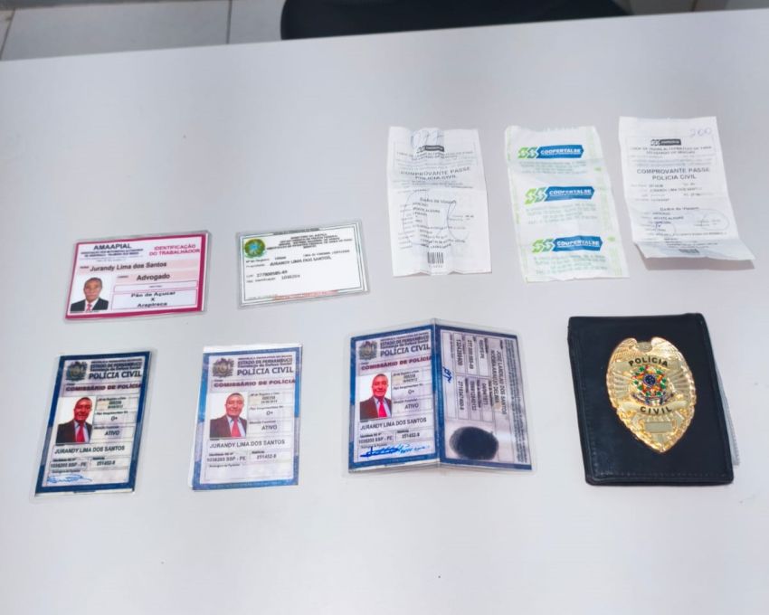 Falso policial é preso em flagrante com distintivo e arma ilegal em Monte Alegre