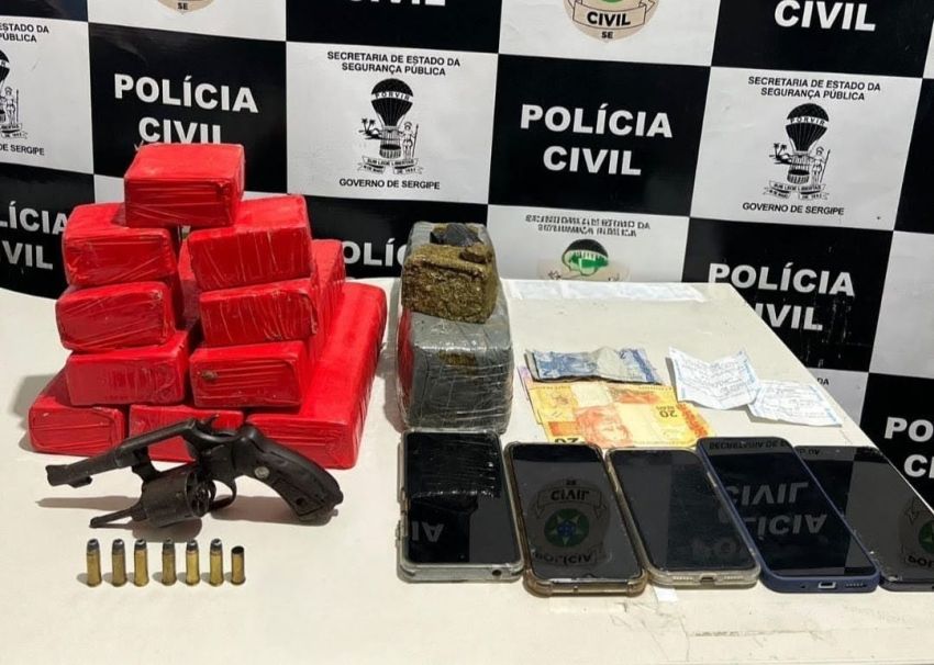 Operação Cérbero desarticula grupo ligado ao tráfico em Estância