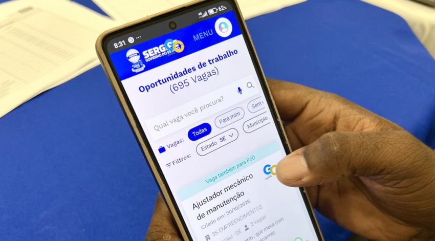 Governo de Sergipe oferta mais de mil vagas de emprego nesta segunda-feira, 10