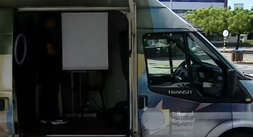 Serviço itinerante de biometria é ofertado para eleitores em Sergipe