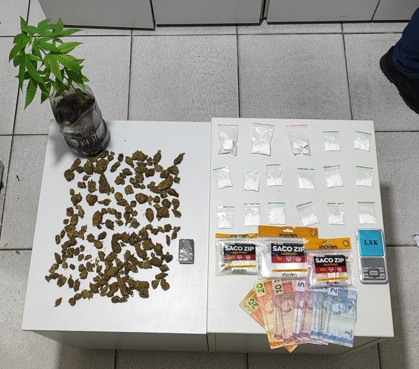 Delegacia Regional de Lagarto prende suspeito em flagrante por tráfico de drogas e adulteração de veículo