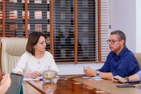 Prefeita Emília Corrêa e governador Fábio Mitidieri alinham estratégias para fortalecer o turismo da capital Agência Ara