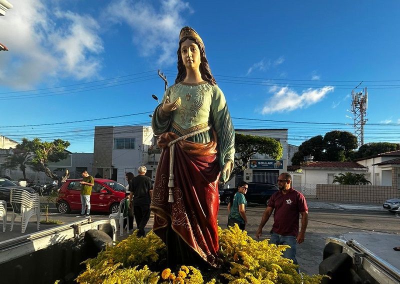Romaria de Santa Luzia acontece neste domingo, 23, na Barra dos Coqueiros