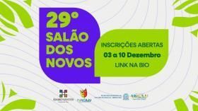 Prefeitura de Aracaju abre inscrições para o 29º Salão dos Novos da Galeria de Arte Álvaro Santos