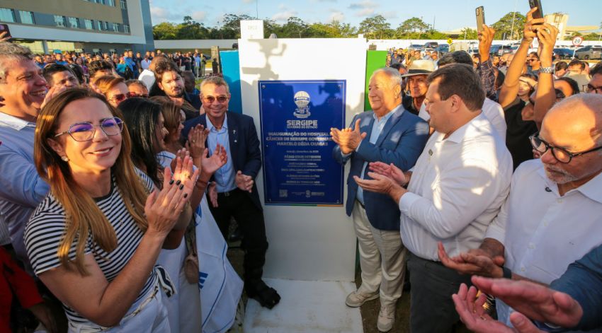 Hospital do Câncer Governador Marcelo Déda é inaugurado em Aracaju