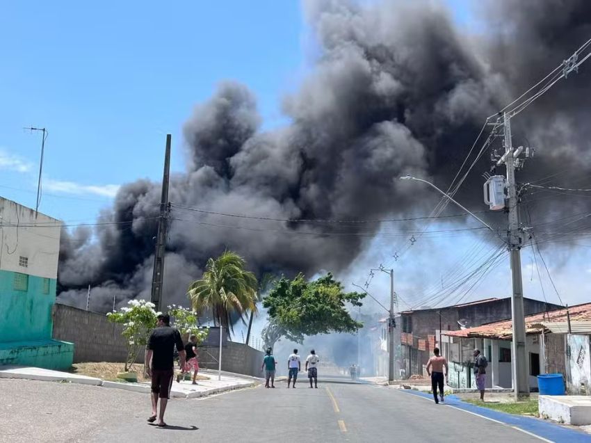 Incêndio é registrado na Zona Oeste de Aracaju