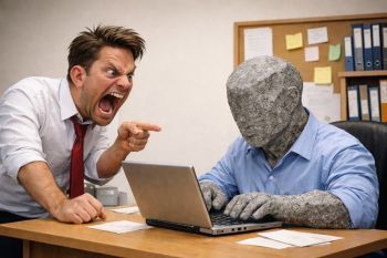 Convivência difícil no trabalho impulsiona adoção do gray rocking