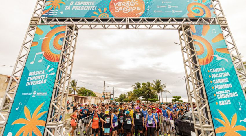 Inscrições para a corrida do Verão Sergipe em Aracaju iniciam na segunda-feira, 26