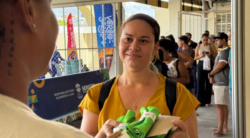 Governo de Sergipe inicia entrega de kits da corrida do Verão Sergipe etapa Aracaju