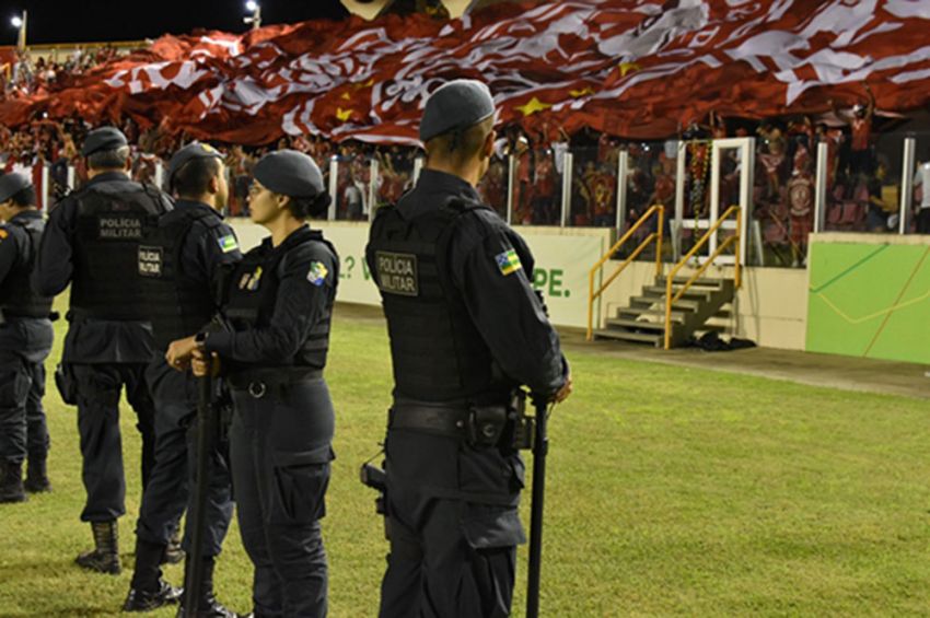 Efetivo de 500 PMs atuará na segurança do clássico Sergipe x Confiança