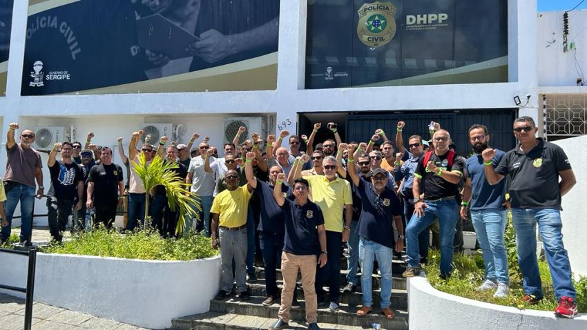 Policiais civis anunciam paralisação durante o Carnaval em Sergipe