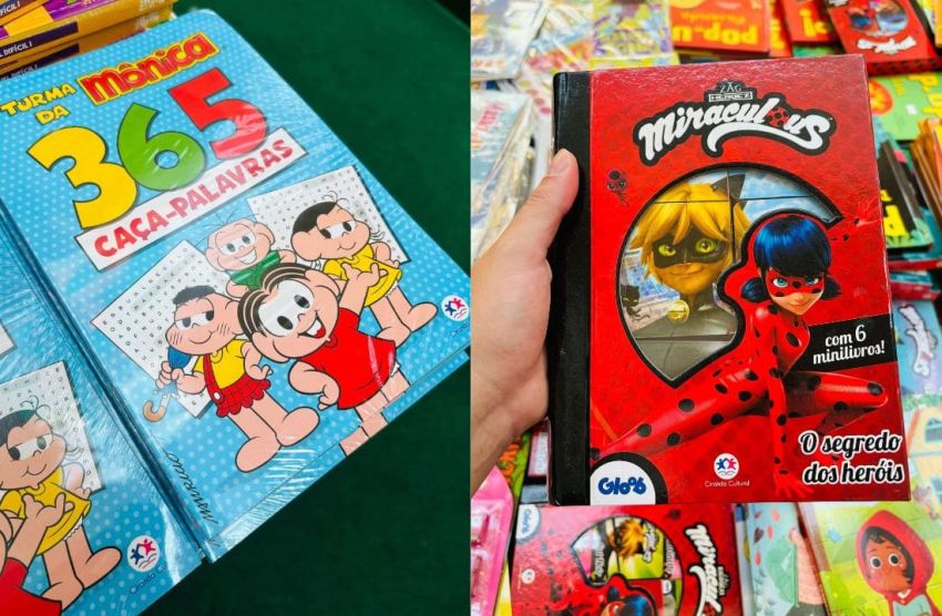 Escariz promove feira de livros no RioMar, com mais de 6 mil títulos e obras a partir de 5 reais