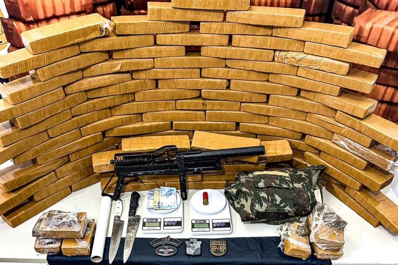 PMSE alcança marca histórica com apreensão recorde de mais de 1,2 tonelada de drogas em 50 Dias