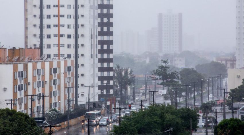 Interior de Sergipe registra altos acumulados de chuva durante aviso meteorológico