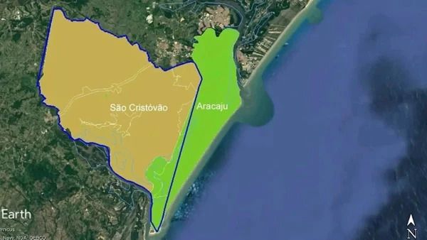 Justiça Federal nega ação de Aracaju em novo julgamento sobre divisão territorial com São Cristóvão