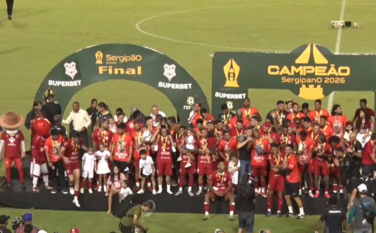 Sergipe vence o Confiança e é campeão estadual em 2026