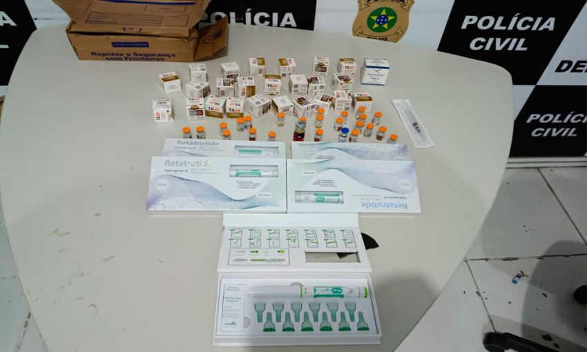 Denarc flagra comercialização irregular de tirzepatida em loja de Aracaju