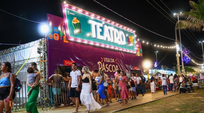 Vila da Páscoa 2026 terá programação teatral com dois espetáculos diários