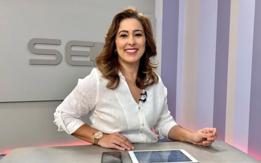 Susane Vidal pode deixar TV Sergipe e disputar vaga na Câmara Federal