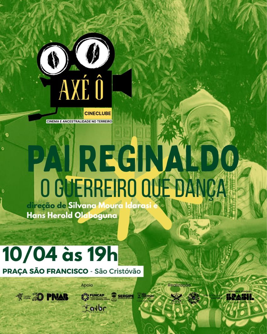 Cineclube Axé Ô celebra o legado do babalorixá Reginaldo Daniel Flores