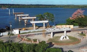 Obra da Ponte entre Neópolis e Penedo chega a 50%