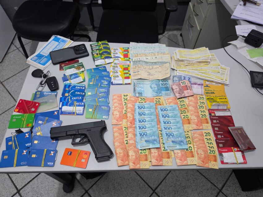 Operação Retenção: PC prende suspeito com dezenas de cartões do Bolsa Família em Monte Alegre