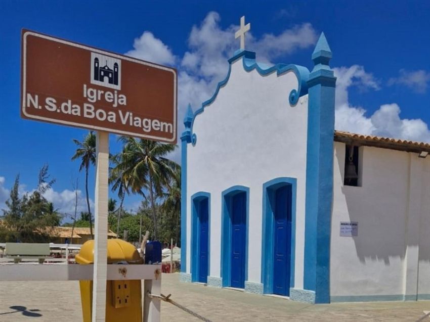 Preservação Igreja da Boa Viagem é tombada em Sergipe em meio a risco de erosão