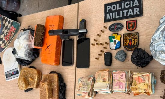 Operação apreende drogas, arma e mais de R$ 17 mil em Poço Redondo