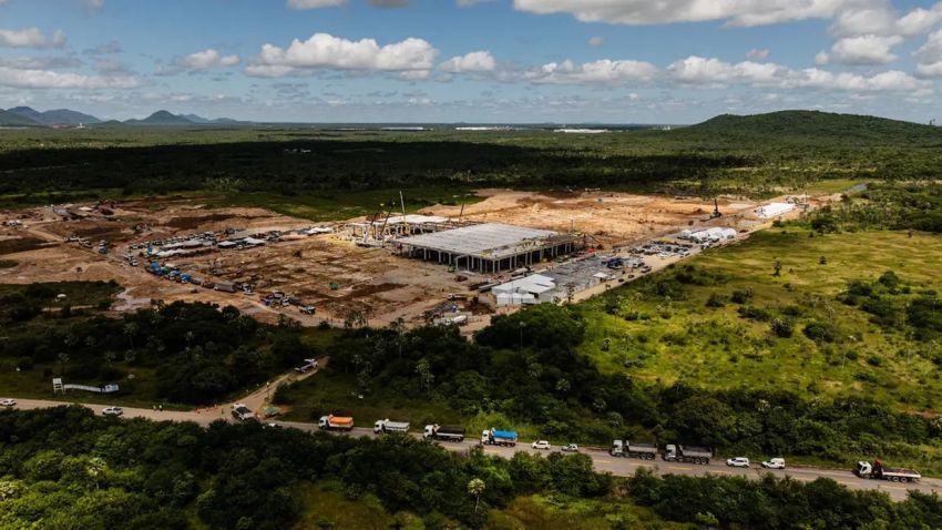 Veja primeiras imagens do data center do TikTok após início da montagem
