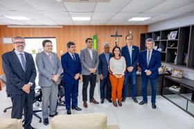 Prefeita Emília Corrêa visita Alese e trata sobre avanço do plebiscito da zona de expansão