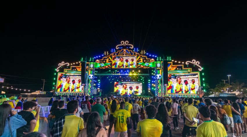 Arraiá do Povo reúne transmissão do jogo do Brasil e shows de Luan Estilizado, Luan Santana e João Bosco & Vinícius