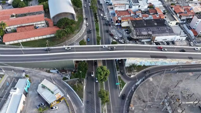Trânsito será alterado a partir desta segunda-feira na região do viaduto da Francisco Porto em Aracaju